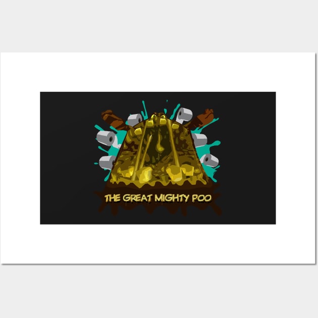 The Great Mighty Poo Wall Art by nnHisel19